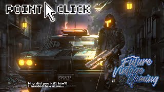 Shadows of Serenity (Unity) AdvJam23 Free Cyberpunk Detective AI-Art Point & Click Adventure Game