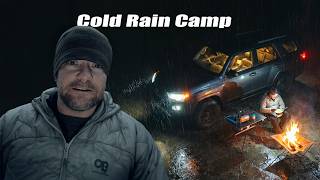 Crazy Simple Truck Camping in the Rain