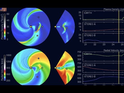 Solar Storm Tracking, Polar Echo Anomaly | S0 News Apr.23.2021
