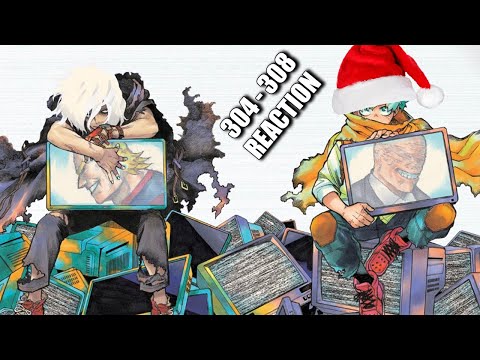 I ABSOLUTELY LOVE WHERE THIS IS GOING! - My Hero Academia Chapters 304 305 306 307 308 REACTION