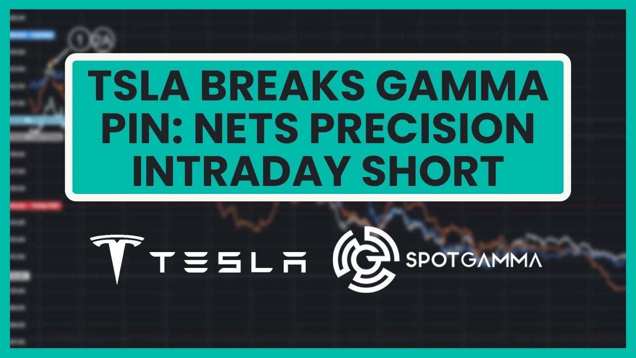 Tesla (TSLA) Breaks Gamma Pin And Nails Precision Intraday Short | SpotGamma