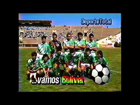 San Jose 2 Bolivia 1 - amistoso 1995