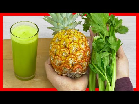 Mezcla Piña con Apio, pero en ayunas y nunca te olvidarás de nosotros