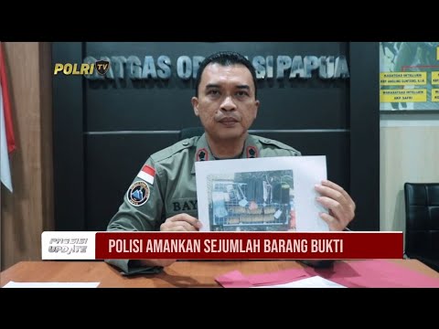 PRESISI UPDATE : POLISI UNGKAP KKB PELAKU PENEMBAKAN PESAWAT DI BANDARA YAHUKIMO 23/02/2024 16.00