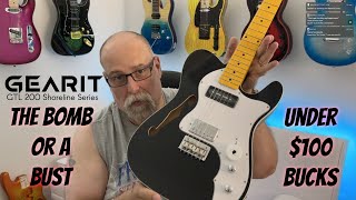 Video thumbnail for GearIT GTL 200 Shorline Series Review by GuitarYourself