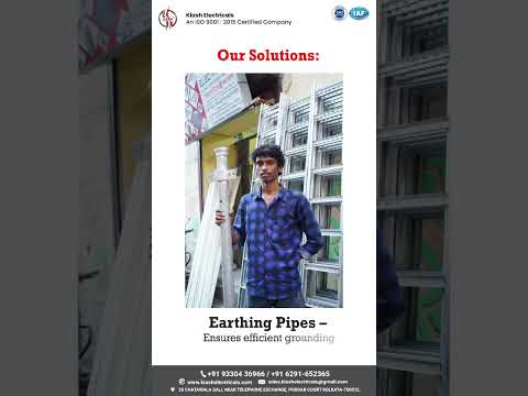 Earthing Materials – The Backbone of Electrical Safety!