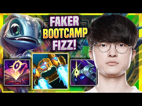 FAKER IS A MONSTER WITH FIZZ IN EUW SOLOQ! *WORLDS BOOTCAMP* - T1 Faker Plays Fizz MID vs Kayle!