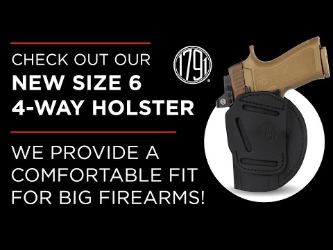 New Size 6 4-Way Holster from 1791 Gunleather