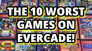The 10 Worst Games On Evercade!