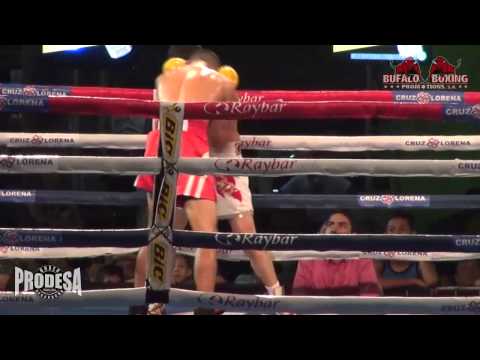 Frederick Castro vs Jimmy Aburto - Velada 25 Abril 2015 - Bufalo Boxing