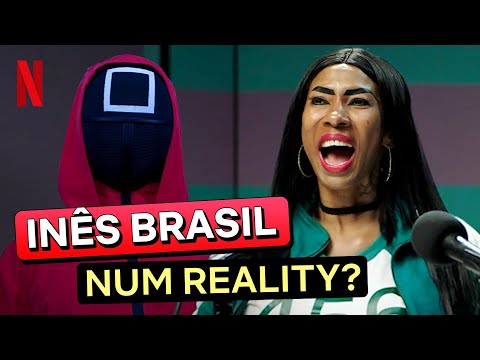 Inês Brasil INVADIU o Round 6: O Desafio | Netflix Brasil
