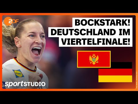 Montenegro – Deutschland Highlights | Handball-WM der Frauen 2025| sportstudio