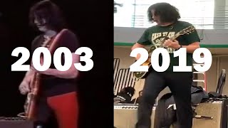 Evolution of Jack White Playing Black Math Live