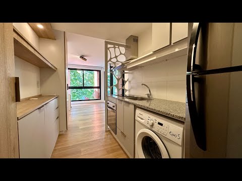 Video de YouTube - ALQUILER MONOAMBIENTE NUEVO – AMUEBLADO – AL FRENTE – ORIENTACIÓN NORTE