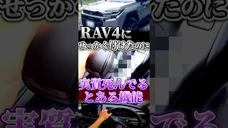 せっかく付いてるのに実質死んでいる機能 #rav4