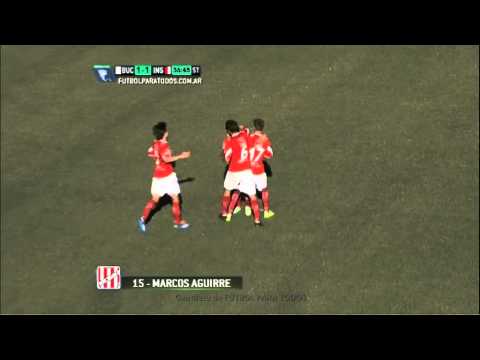 Gol de Aguirre. Boca Unidos 1 - Instituto 1. Fecha 17. Torneo primera B Nacional. FPT.