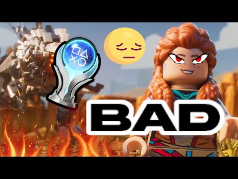 THE LEGO HORIZON ADVENTURES PLATINUM TROPHY DISAPPOINTED ME!!