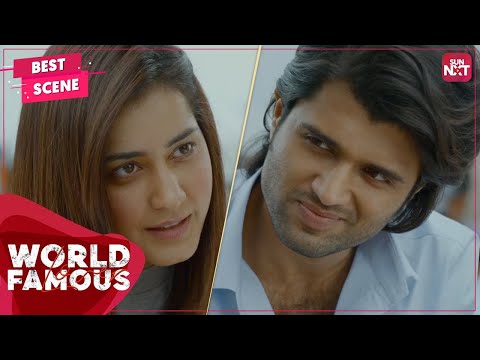 Vijay Devarakonda flirts with Rashi Khanna | World Famous Lover | Vijay Deverakonda | Sun NXT Telugu