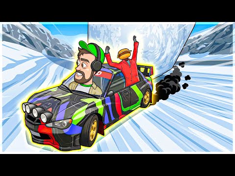 A GIANT SNOWBALL IS FOLLOWING US in BeamNG Drive Mods!!