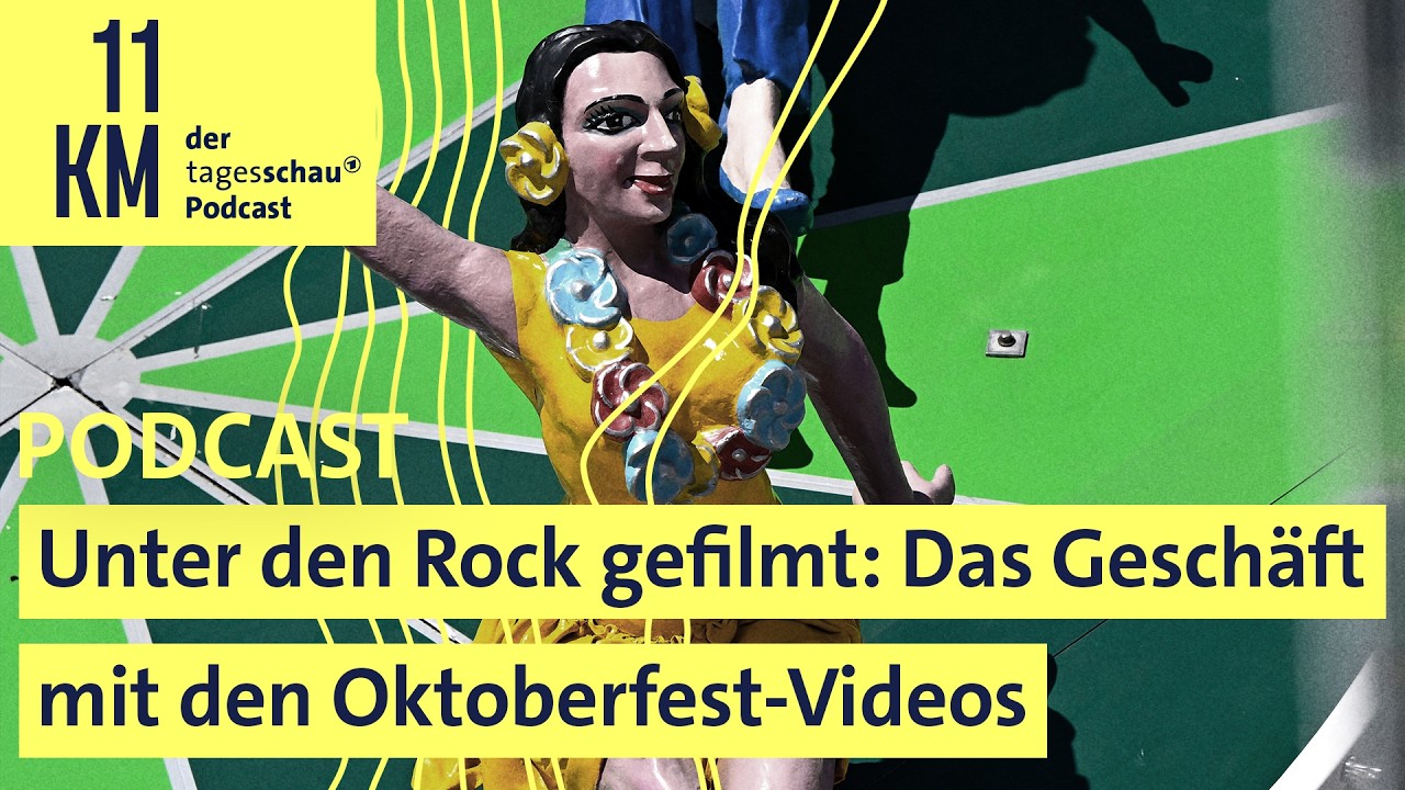 Unter den Rock gefilmt: Das Geschäft mit den Oktoberfest-Videos I 11KM - der tagesschau-Podcast