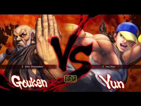 Bullcat [Gouken] vs Banbaban [Yun] SSF4 Arcade Edition - Xbox Live Ranked Match