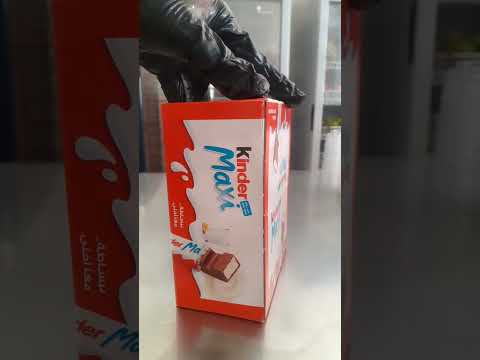 SIMPLY BETTER TOGETHER  #shortvideo #kinder #maxi #chocolate #dessert  #ofwvlog #youtubeshorts
