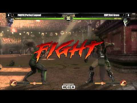 CEO 2013 Mortal Kombat 9 Grand Finals Perfect Legend vs Gross