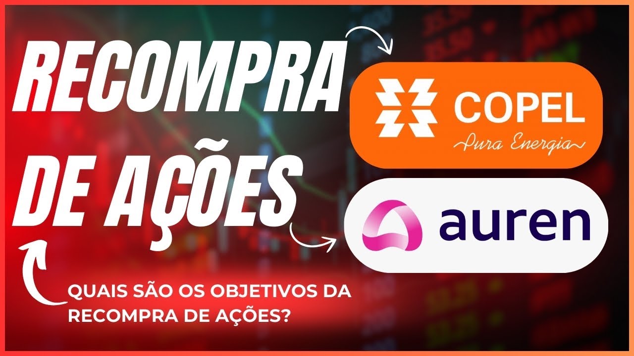 Quais são os objetivos da recompra de ações?