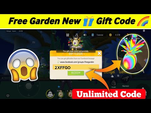 Free Garden Unlimited Gift Code New Update🤯 !  Free Garden Unlimited Gift Code trick ✅ | Free Garden