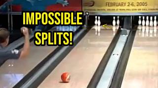 IMPOSSIBLE splits made by PBA pro's in every decade | Bowling split conversions