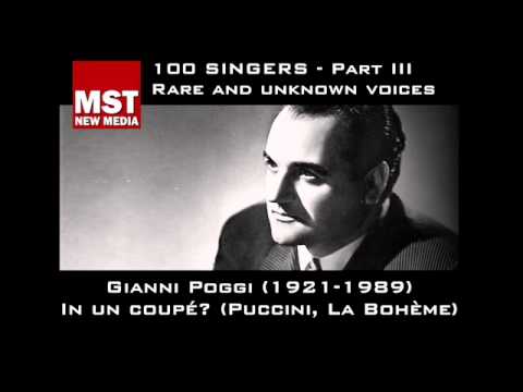 Part III: Rare and unknown voices - GIANNI POGGI