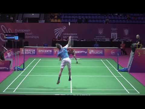 European Badminton Championship 🇹🇷 Lale Emre vs 🇩🇰 Antonsen Anders