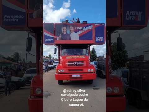 Mercedes-Benz L 1318 Trio Pressão Cavalgada Padre Cícero Lagoa da Canoa-AL