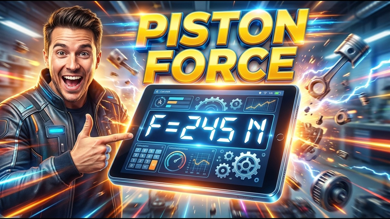 Piston Force Interactive Calculator