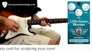 Video thumbnail for Mad Professor Little Green Wonder Overdrive by Prymaxe