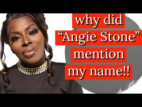 Why Did Angie Stone Mention My Name Part #1!! #angiestonedied #angiestone #angiestoneaccident