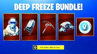 The NEW Fortnite DEEP FREEZE SKIN! (How To Get Deep Freeze Bundle)