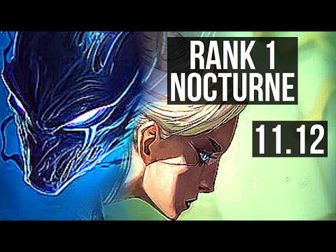 NOCTURNE vs CAMILLE (TOP) | Rank 1 Nocturne, Rank 8, Dominating | EUW Challenger | v11.12
