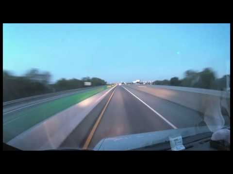 Time Lapse: High Speed 700 Mile Road Trip in 4:30! Average speed: Mach 12