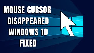 How to fix mouse cursor disappears windows 10 laptop | Mouse cursor not showing laptop |