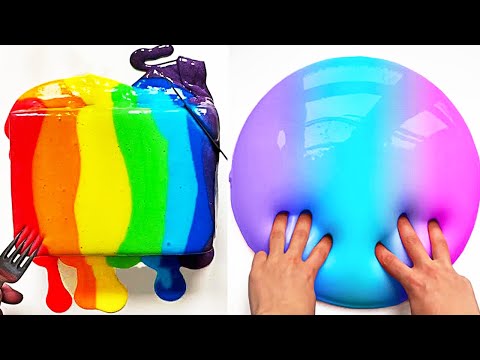 Machen Sie sich bereit zum Entspannen! Befriedigendes Slime-ASMR-Video 3233