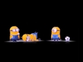 Minions playing soccer 