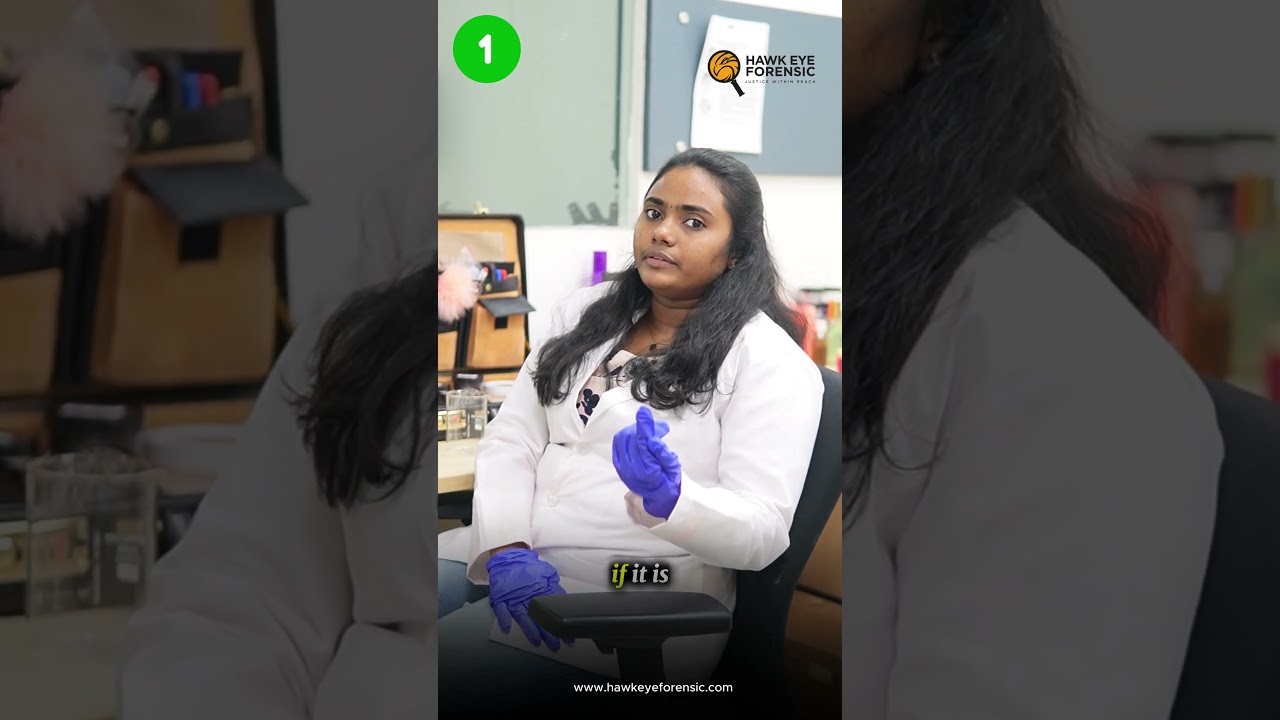 Types of Fingerprints recovered from Crime scene (Part 1)