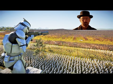 Heisenberg Attacks Fortress of Clone Troopers - Ultimate Epic Battle Simulator 2 UEBS 2