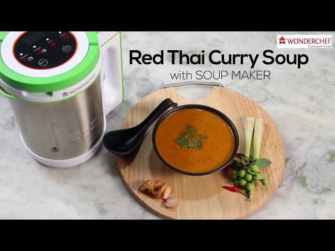 Red Thai Curry Soup With Soup Maker | Wonderchef