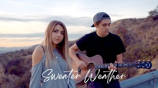 Sweater Weather by The Neighbourhood | acoustic cover by Jada Facer ft. Kyson Facer