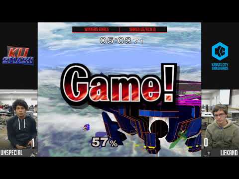 RCJL #19 SSBM - Unspecial (Falco) Vs. Liekand (Marth) Winners Finals