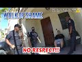 Cops show No Respect to Man on his Property - Homestead, Florida - Walk of Shame