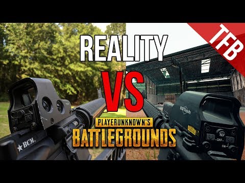 The Real Life Weapons of PUBG (PlayerUnknown's: BattleGrounds)
