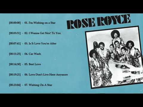 Rose Royce Greatest Hits - The Best Of Rose Royce Full Album 2022